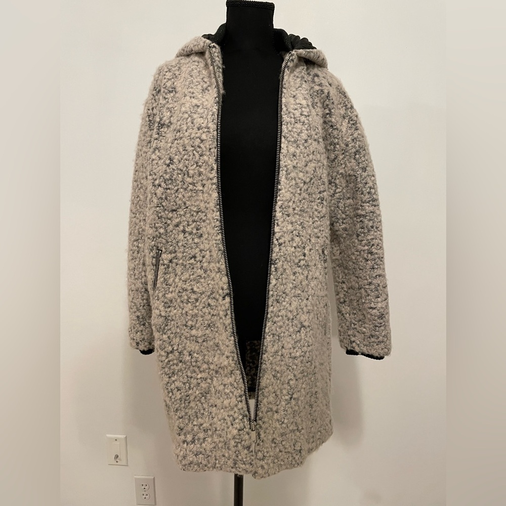 Topshop Black Quilted Jacket